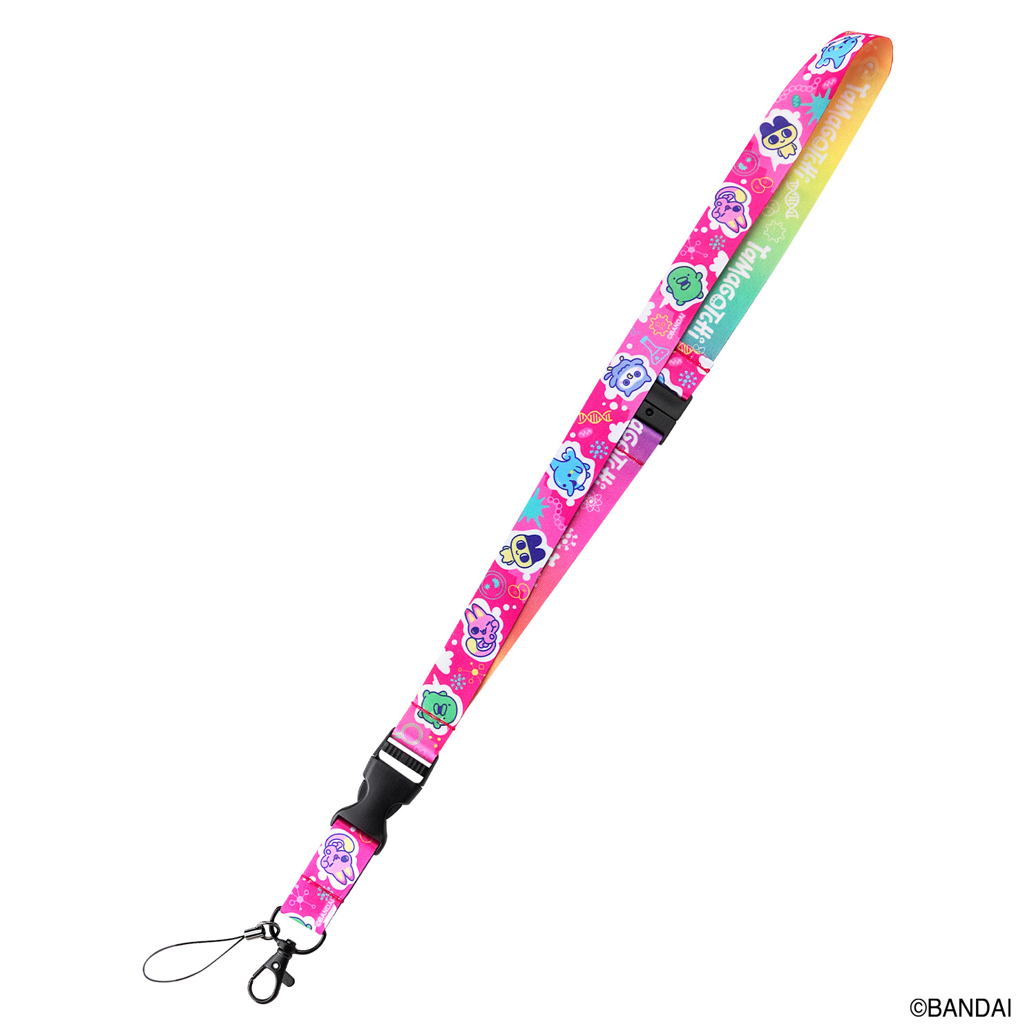 Tamagotchi Lanyard Pink_Whole